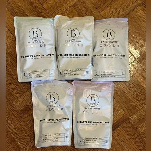 Bathorium Crush Bath Soaks - Bundle of 5 - Picture 1 of 7